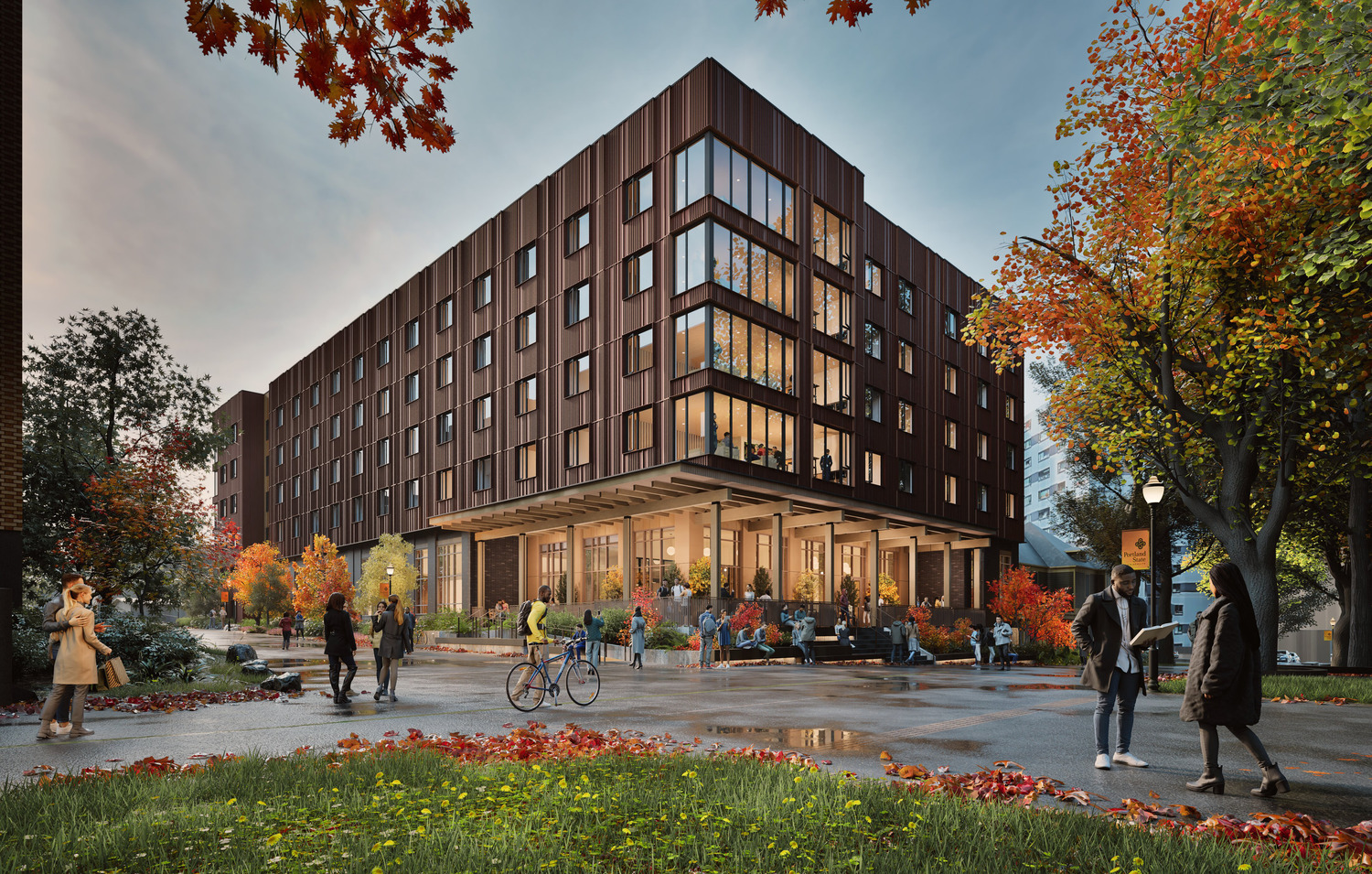 Portland State University, Student Housing Building