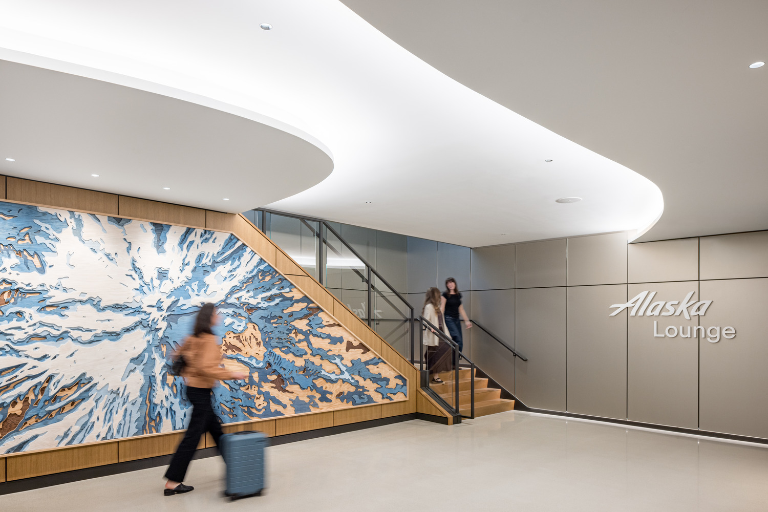 Alaska Airlines, PDX Lounge